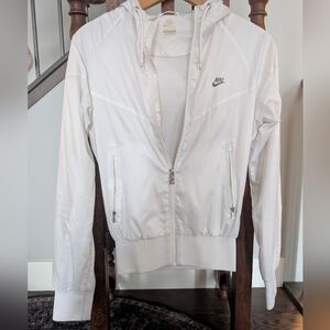 Nike Women's Classic White Bomber Jacket